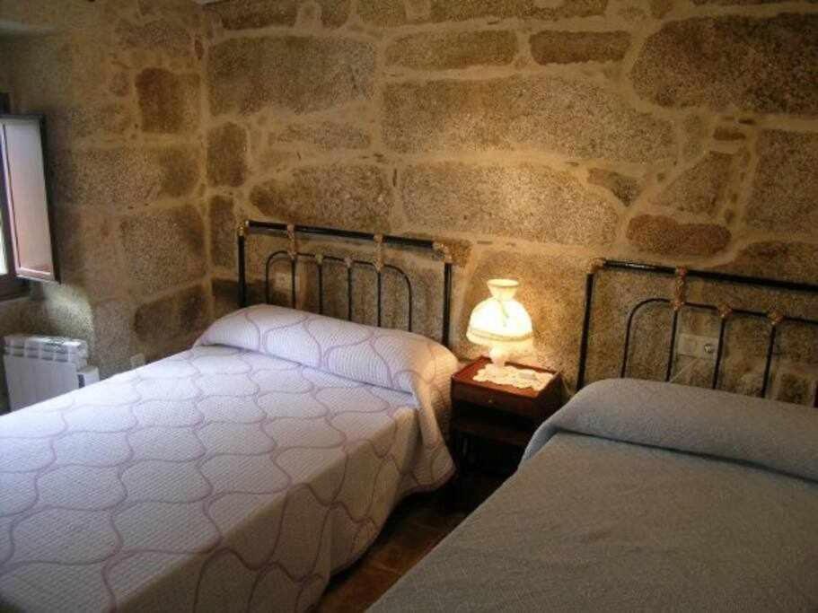 Casa Cuadrantecasa De Piedra En Playa De Carnota Villa Pedrafigueira ภายนอก รูปภาพ