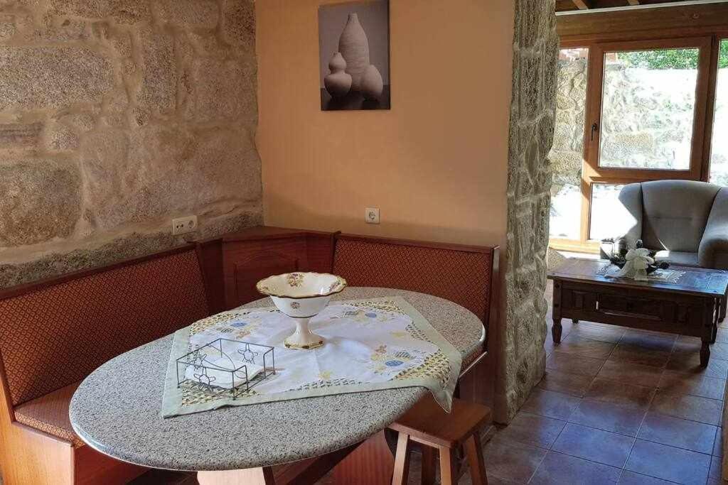Casa Cuadrantecasa De Piedra En Playa De Carnota Villa Pedrafigueira ภายนอก รูปภาพ