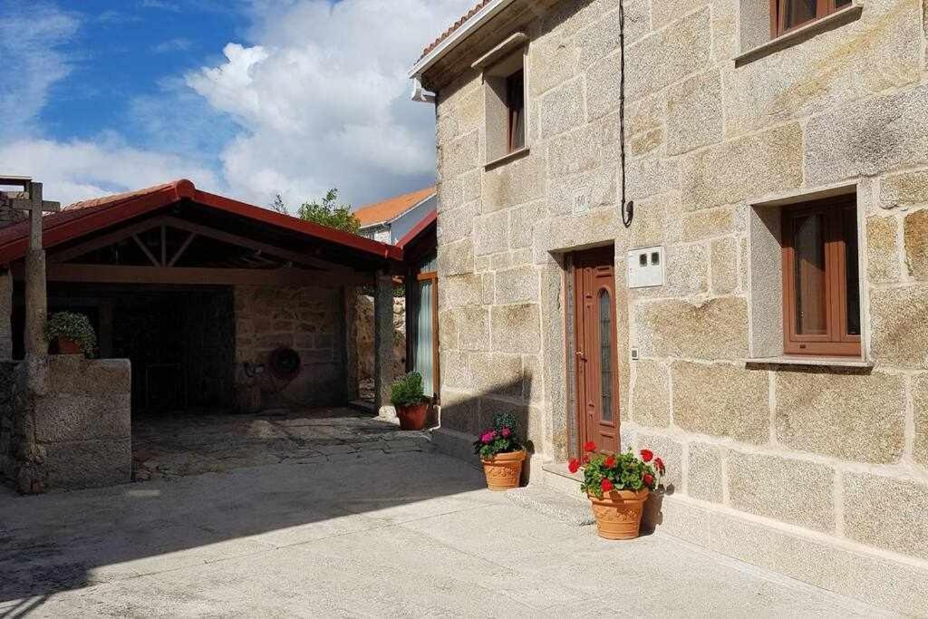 Casa Cuadrantecasa De Piedra En Playa De Carnota Villa Pedrafigueira ภายนอก รูปภาพ